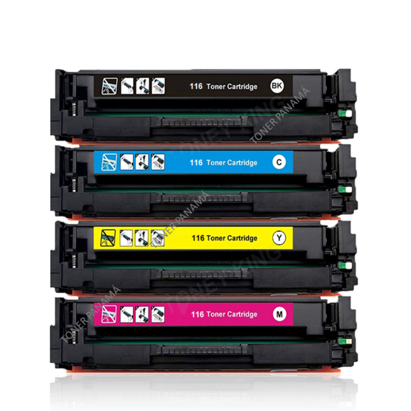 TONER 116 BK, CY, MG, YW COMPATIBLE